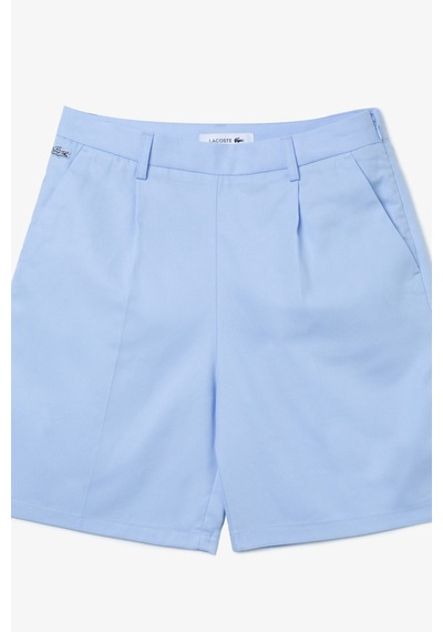Lacoste Women's Cotton Shorts Kadın Cepli Şort Açık Mavi