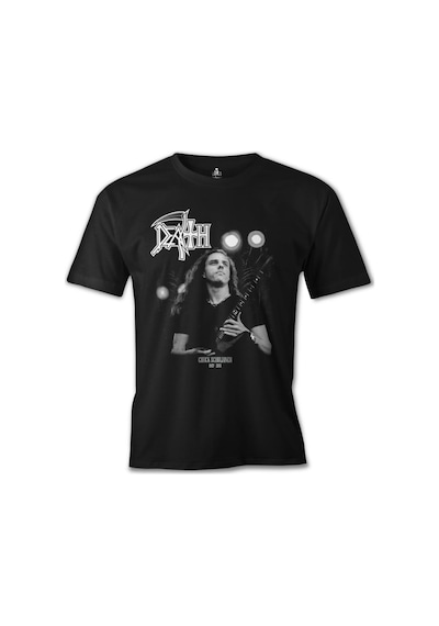 Death - Chuck Schuldiner Siyah Erkek Tshirt