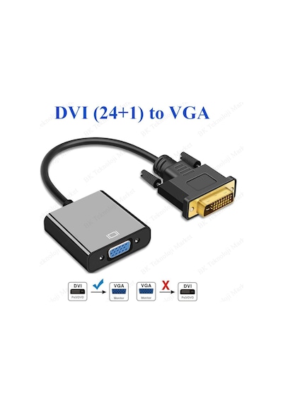 Dvı-D (24+1) - Vga Aktif Dijital Analog Dönüştürücüsü