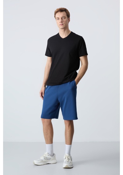 Air Jones Tommy Life Parlament Pamuklu Kalın Yumuşak Dokulu Standart Fit Basic Erkek Şort - 81275 Mavi Air Jones Tommy Life Parlament Pamuklu Kalın Yumuşak Dokulu Standart Fit Basic Erkek Şort - 81275 Mavi