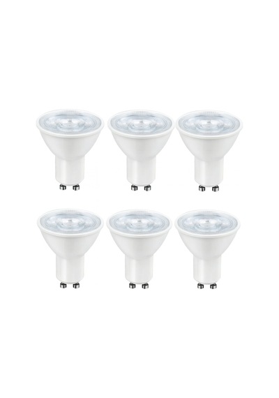Zmr-121/b.40 6 Lı 7w Led Çanak Ampul Seti 3000k Günışığı Mercekli 540lm Yüksek Verimli Aydınlatma