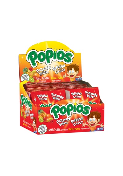 Hleks Patlayan Şeker Papios 40 Adet Tutti Furitti 2 Paket