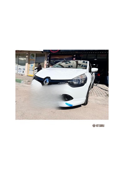 Kit Garaj Renault Clio Makyajsız Ön Ek Plastik Boyasız