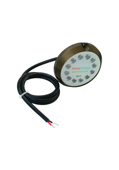 Tekne Su Altı Lambası Alüminyum Gövde 12 Led 80w Mavi Renk