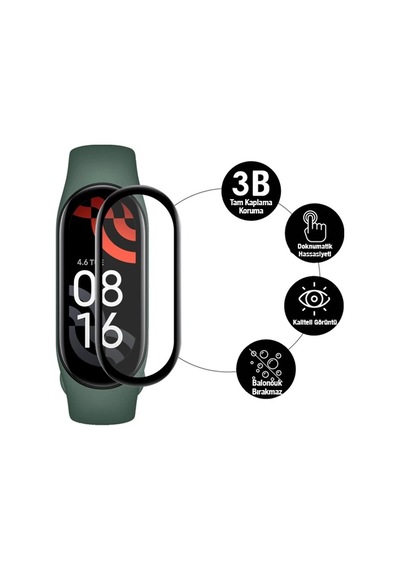 Xiaomi Mi Band 7 3d Full Kaplama Ekran Koruyucu Pet+pmma- 5775 Mh-hs6674-4884