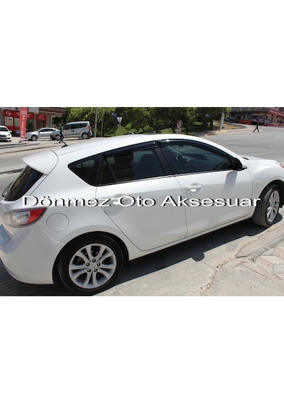 Mazda 3 Mügen Cam Rüzgarlığı Hb 2009-2014 Arası 4 Lü Çift Kelebek N11.20170
