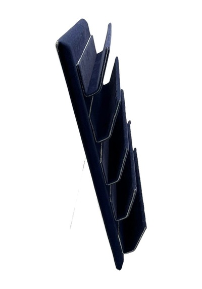 Süet Kumaş 20/16 Cm Lacivert Renk Ayaklı Küpe Standı