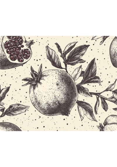 Nar Baskılı Mousepad 17,5x21,5 Cm