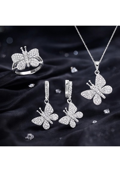 Gümüş Bayan Set - St1270091 - Name: 16 Açık Gold