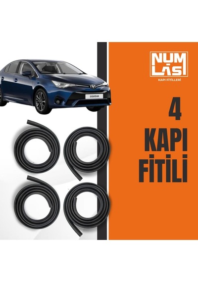 Toyota Avensis 2015-2018 4 Kapı Fitili-a Kalite-numlas-nm5606