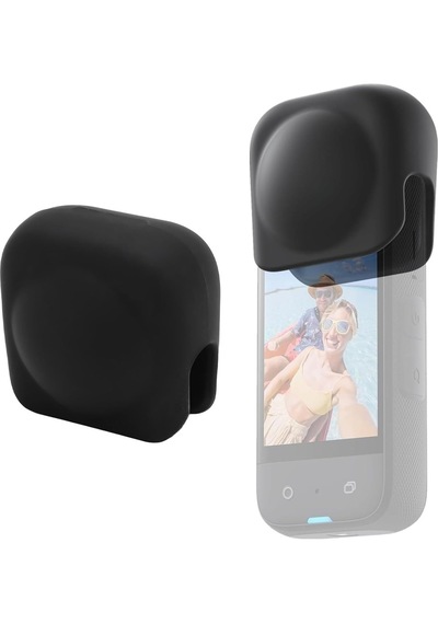 Lens Koruyucu, X4-x5 Kamerası Için Silikon Lens Kapağı Koruyucu Kapak, Toz Geçirmez, Çizilmez, Siyah