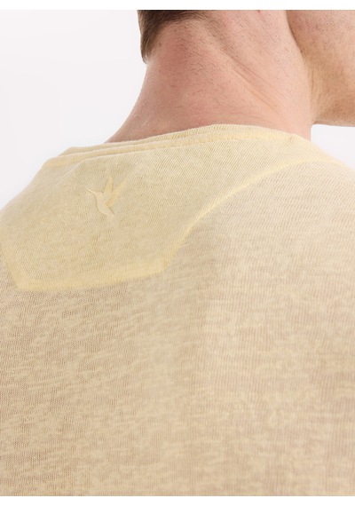 Fabrika Sarı Erkek Pamuklu T-shirt F6sm-tst 2900