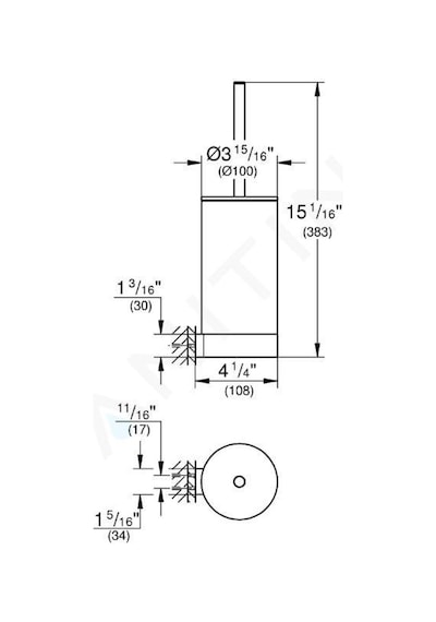 Grohe Selection Tuvalet Fırçası Seti - 41076a00 Diğer