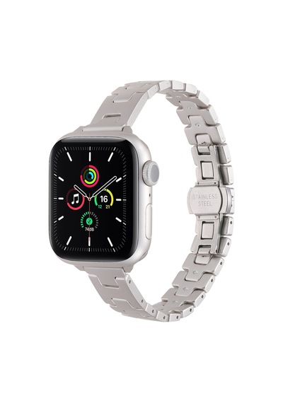 Watch 7 45mm Krd-150 Metal Kordon Strap Kayış - Siyah