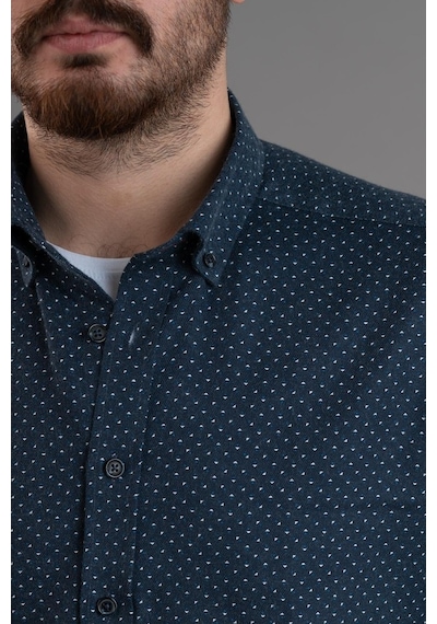 Dorss Desenli Slimfit Kışlık Erkek Gömlek