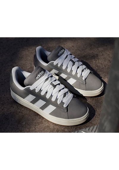 Adidas Grand Court Alpha 00s Erkek Günlük Ayakkabı Jr0542 Gri Gri