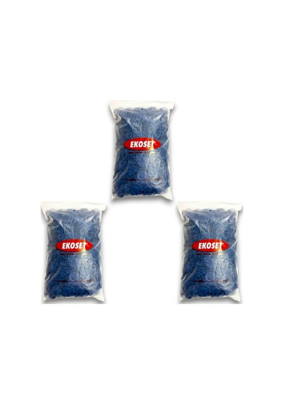 Küçük Paket Lastiği Mavi 40mm 3 Kg