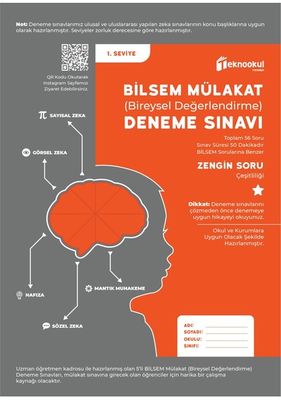 Bilsem Mülakat Sınavı 5 Li Deneme