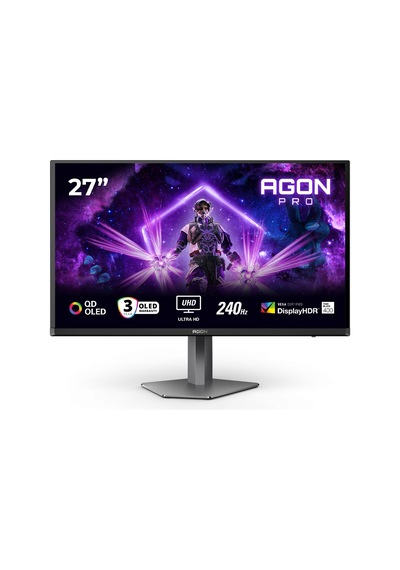 Aoc Ag276uzd 27 240hz 0.03ms 4k Qd-oled Hdr400 Rgb Usb-c Cece5aoc0121