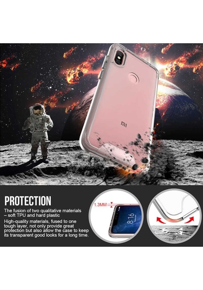 Xiaomi Redmi Note 6 Pro Kilif Seffaf Sararmaz Gard Silikon 391288267