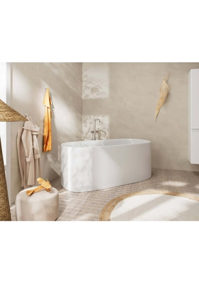 Hansgrohe 73440000 Tecturis S Tek Kollu Küvet Bataryası Krom