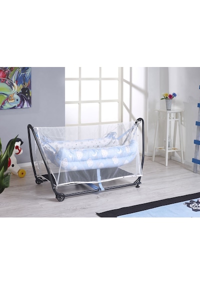 Rumiki Lüks Kolay Kurulumlu Pratik Sallanır Bebek Hamak Beşik