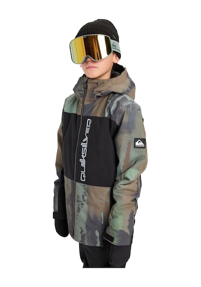 Quıksılver Quiksilver Side Hit Block Youth Erkek Çocuk Snowboard Ceketi Gnd1 Yeşil