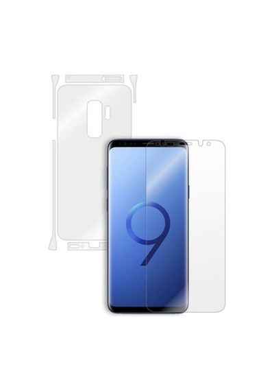 Exquıs Samsung Galaxy G965 S9 Plus Uyumlu Ön Ve Arka Koruma 360 Full Kaplama - Şeffaf