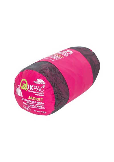 Trespass Uajkratr0001 Qikpac X Packaway Tp75 Unisex Yağmurluk 001
