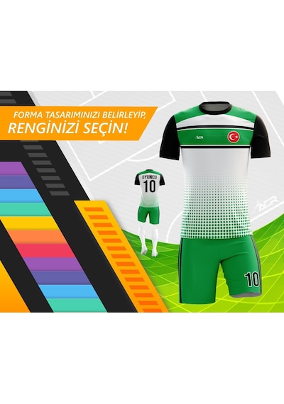 Acr Giyim Kişiye Özel Futbol Forması - Dizayn : Bant