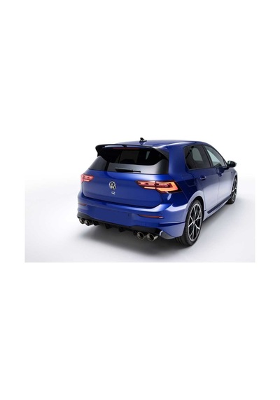 Volkswagen Golf 8 ''R'' Difüzör 4 Egzoz Piano Black - Golf Mk8