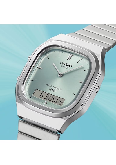 Casıo Aq-240e-2adf Retro Unisex Kol Saati Gri