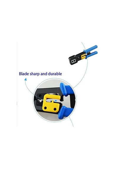 Px-8060y Rj45/rj11 Cat6 Yeni Nesil Jak Pense, 8p8c Rj45 Ve 6p4c Rj11 Uyumlu Network Telefon Kablo Ucu Sıkma Pensesi, Ka