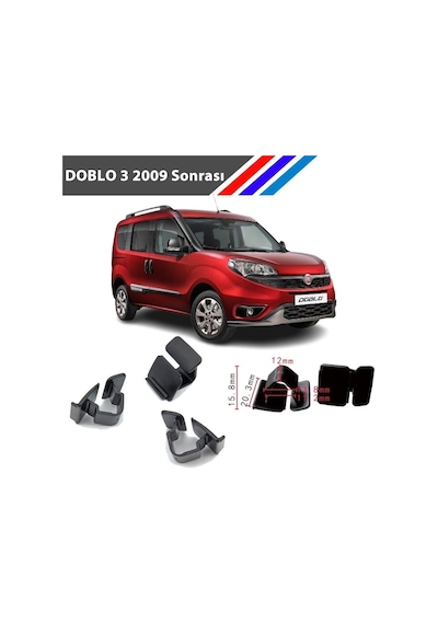 Fiat Doblo 3 Kasa Kaput Izalatör Klipsi 2009 Sonrasi 552620485