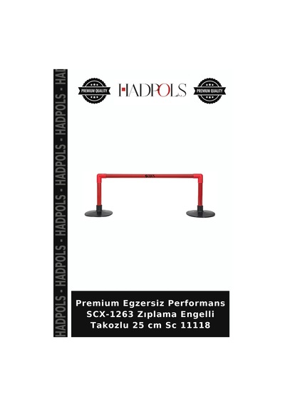 Premium Egzersiz Performans Scx-1263 Zıplama Engelli Takozlu 25 Cm Sc 11118 Çok Renkli