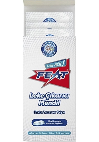 4 Adet Feat Leke Çıkarıcı Mendil 8'li