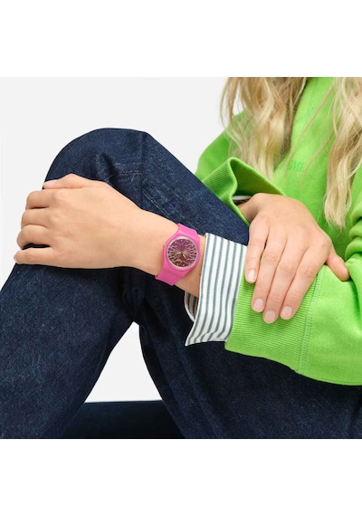 Swatch So28p110 Fantastic Fuchsia Kadın Kol Saati