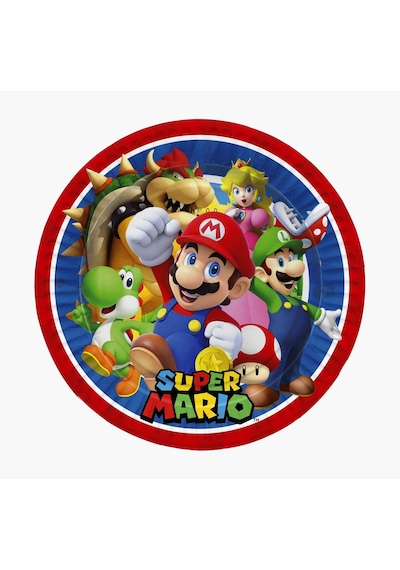 Super Mario Doğum Günü Konsepti 32 Kişilik Doğum Günü Seti Ekonomik