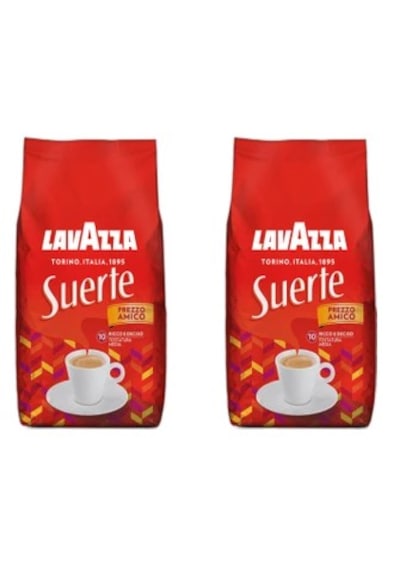 Lavazza Suerte Çekirdek Kahve 2 x 1 KG