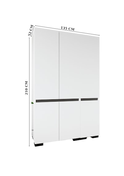 Floransa 6 Kapılı Flr-ırf Beyaz- Antrasit Gardırop-çok Amaçlı Dolap-yüklük Antrasit - Beyaz Floransa 6 Kapılı Flr-ırf Beyaz- Antrasit Gardırop-çok Amaçlı Dolap-yüklük Antrasit - Beyaz