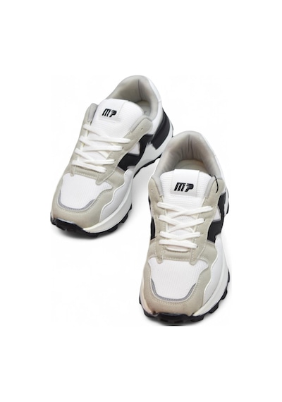 M.P Mp 2091 Rahat Ortopedik Taban Günlük Unisex Spor Ayakkabı Ortopedik Taban Beyaz
