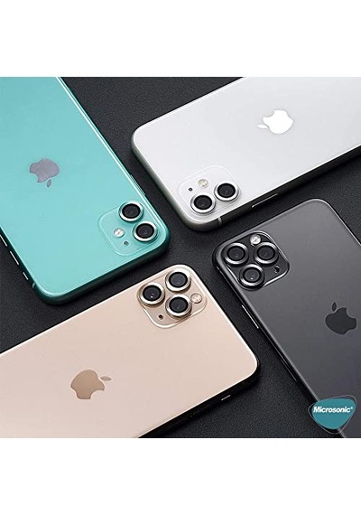 Ekran Koruyucu Apple iPhone 15 Pro İçin Tekli Kamera Lens Koruma Camı Siyah iPhone 15 Pro İle Uyumlu Ekran Koruyucu - Diğer