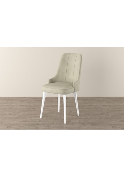 Mona Beyaz 80x132 Açılabilir Mdf Masa Yemek Odası Takımı, Mutfak Takımı 6 Adet Sandalye Beyaz Masa - 6 Krem - Beyaz Ayak Mona Beyaz 80x132 Açılabilir Mdf Masa Yemek Odası Takımı, Mutfak Takımı 6 Adet Sandalye Beyaz Masa - 6 Krem - Beyaz Ayak