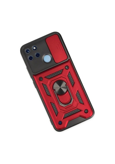 Realme C25y Kılıf Pars Lens Yüzüklü Silikon