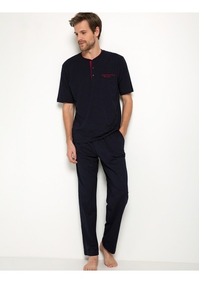 Pierre Cardin Bay Penye Pijama Şort Takım 3 Parça 5370
