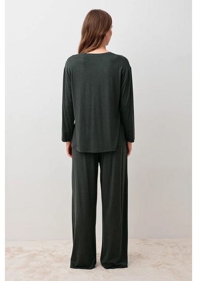 Artış Collection Artış 20202 Bayan Pijama Takımı Yeşil
