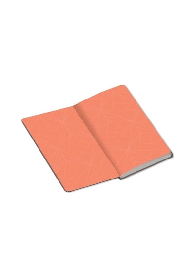 Mermer Defter Çizgili Mor 17x24cm 103 Ivory