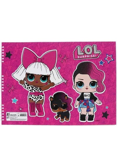 Keskin Color Resim Defteri L.o.l 25x35 Cm 15 Yaprak