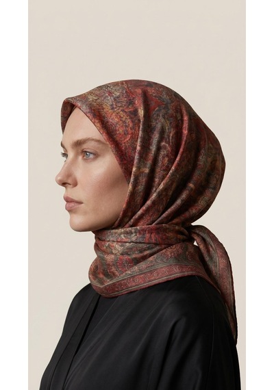 Levidor Luvensara Summer Eşarp 6583 Kırmızı