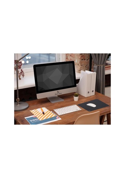 Black Deer Siyah Professional Oyuncu Gaming Mouse Pad,ofis Masa Pad, Kaydırmaz Taban Mouse Pad, Su Geçirmez Mouse Pad